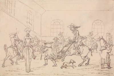 Rideskolen af Thomas Rowlandson